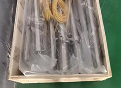 IATEC protective packaging in wooden case for high temperature cameras